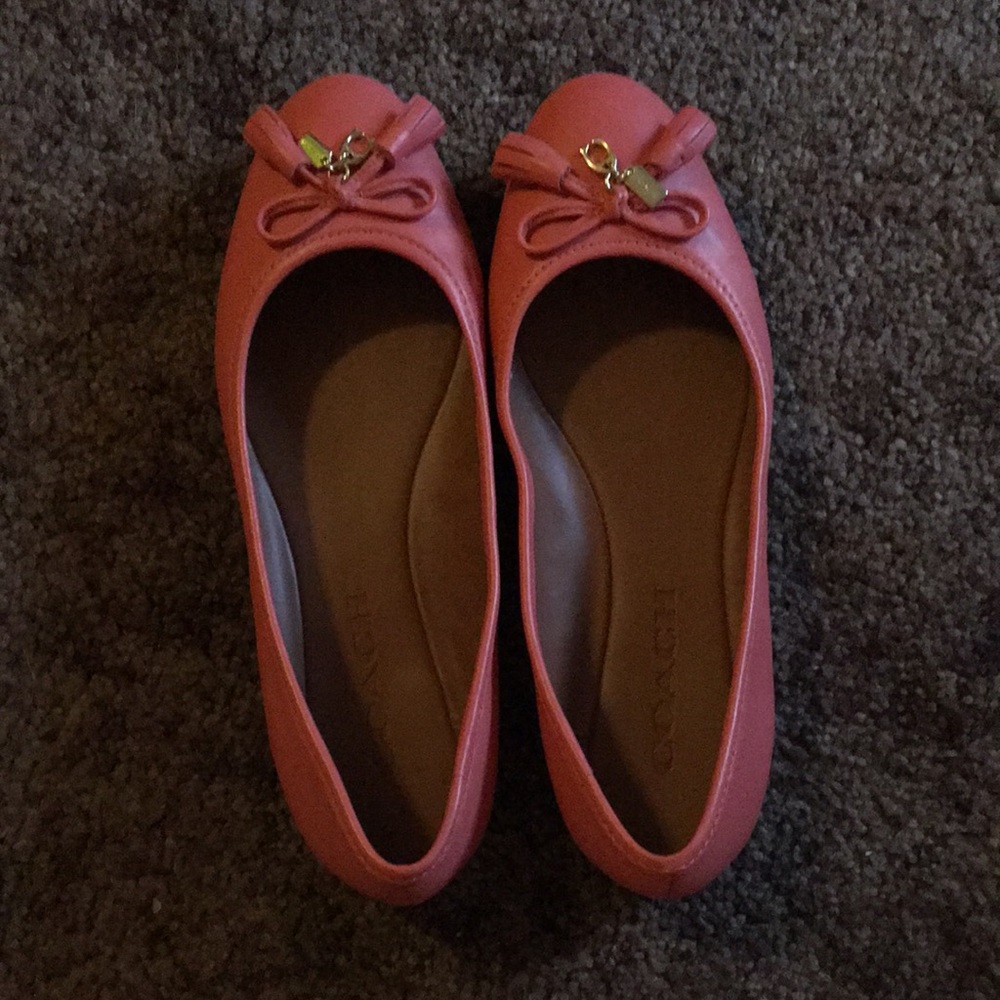 Coach ballet flats